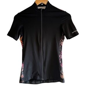 Women's Black Cycling Top